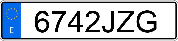 Numer rejestracyjny 6742JZG posiada MINI MINI Numer rejestracyjny 6742JZG posiada MINI MINI