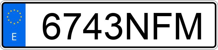 Numer rejestracyjny 6743NFM posiada BMW I4 Numer rejestracyjny 6743NFM posiada BMW I4