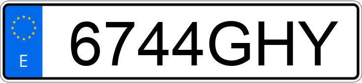 Numer rejestracyjny 6744GHY posiada CITROEN XSARA Numer rejestracyjny 6744GHY posiada CITROEN XSARA