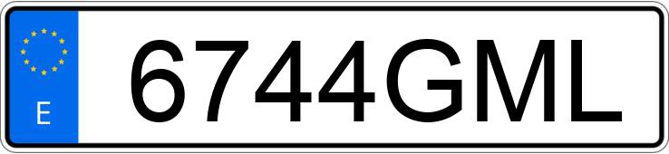Numer rejestracyjny 6744GML posiada KTM 690 Numer rejestracyjny 6744GML posiada KTM 690