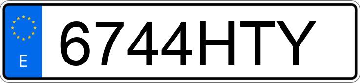 Numer rejestracyjny 6744HTY posiada IVECO DAILY Numer rejestracyjny 6744HTY posiada IVECO DAILY