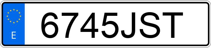 Numer rejestracyjny 6745JST posiada TOYOTA YARIS Numer rejestracyjny 6745JST posiada TOYOTA YARIS