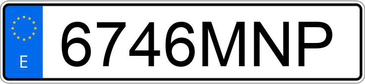 Numer rejestracyjny 6746MNP posiada JEEP AVENGER