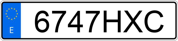 Numer rejestracyjny 6747HXC posiada OPEL CORSA Numer rejestracyjny 6747HXC posiada OPEL CORSA