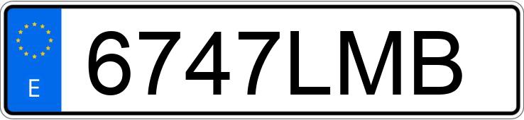 Numer rejestracyjny 6747LMB posiada KIA NIRO Numer rejestracyjny 6747LMB posiada KIA NIRO