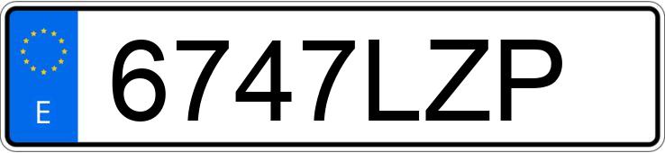 Numer rejestracyjny 6747LZP posiada BMW SERIE 2