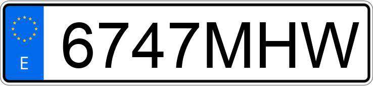 Numer rejestracyjny 6747MHW posiada MAZDA MX-5 1.5 SKYACTIV-G PRIME-LINE SOFT TOP