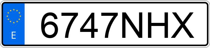 Numer rejestracyjny 6747NHX posiada RENAULT MASTER Numer rejestracyjny 6747NHX posiada RENAULT MASTER