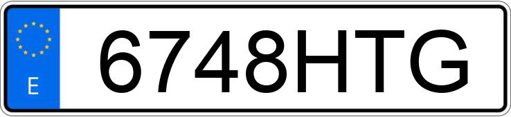 Numer rejestracyjny 6748HTG posiada FORD TOURNEO CONNECT Numer rejestracyjny 6748HTG posiada FORD TOURNEO CONNECT