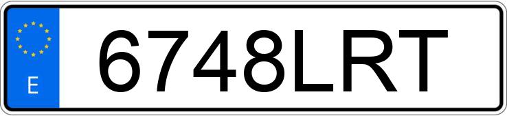 Numer rejestracyjny 6748LRT posiada CITROEN BERLINGO