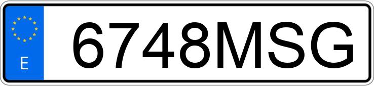 Numer rejestracyjny 6748MSG posiada NISSAN JUKE