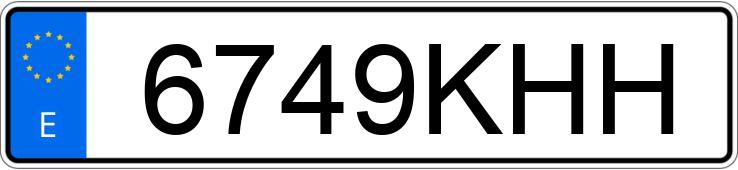 Numer rejestracyjny 6749KHH posiada FORD KUGA Numer rejestracyjny 6749KHH posiada FORD KUGA