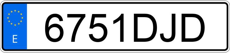 Numer rejestracyjny 6751DJD posiada AUDI A3 Numer rejestracyjny 6751DJD posiada AUDI A3