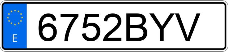 Numer rejestracyjny 6752BYV posiada FORD TRANSIT Numer rejestracyjny 6752BYV posiada FORD TRANSIT