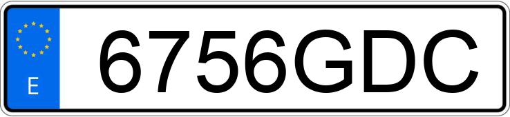 Numer rejestracyjny 6756GDC posiada FORD FOCUS Numer rejestracyjny 6756GDC posiada FORD FOCUS