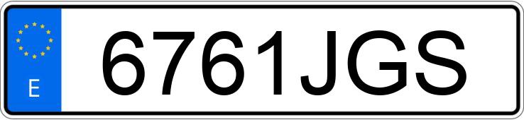 Numer rejestracyjny 6761JGS posiada AUDI A5 SPORTBACK Numer rejestracyjny 6761JGS posiada AUDI A5 SPORTBACK