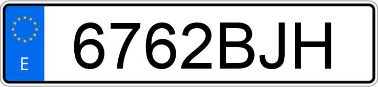 Numer rejestracyjny 6762BJH posiada VOLKSWAGEN GOLF Numer rejestracyjny 6762BJH posiada VOLKSWAGEN GOLF