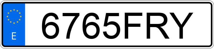 Numer rejestracyjny 6765FRY posiada MERCEDES M (163-164)