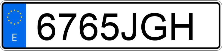 Numer rejestracyjny 6765JGH posiada MINI MINI