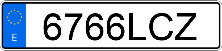 Numer rejestracyjny 6766LCZ posiada MERCEDES CLA (118)