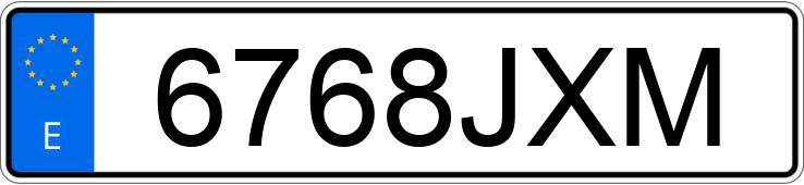 Numer rejestracyjny 6768JXM posiada AUDI A4 Numer rejestracyjny 6768JXM posiada AUDI A4