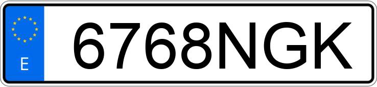 Numer rejestracyjny 6768NGK posiada DACIA DUSTER Numer rejestracyjny 6768NGK posiada DACIA DUSTER