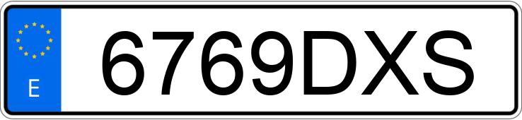 Numer rejestracyjny 6769DXS posiada AUDI A6 Numer rejestracyjny 6769DXS posiada AUDI A6