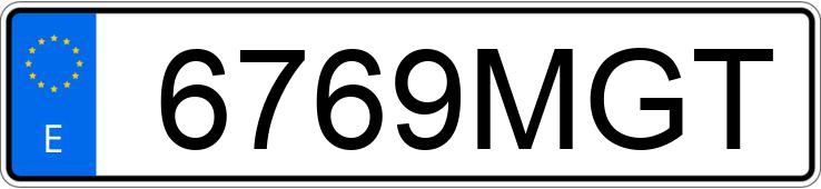 Numer rejestracyjny 6769MGT posiada PORSCHE 911 Numer rejestracyjny 6769MGT posiada PORSCHE 911