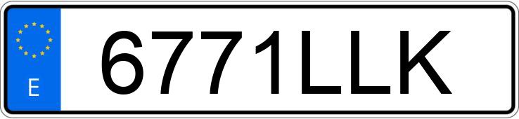 Numer rejestracyjny 6771LLK posiada NISSAN QASHQAI Numer rejestracyjny 6771LLK posiada NISSAN QASHQAI