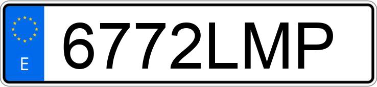 Numer rejestracyjny 6772LMP posiada AUDI Q3