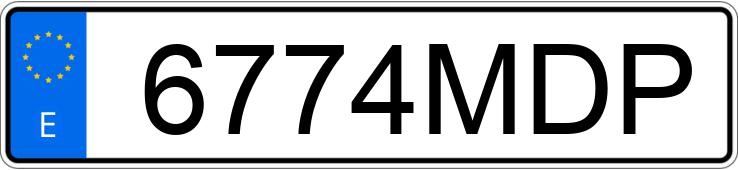 Numer rejestracyjny 6774MDP posiada OPEL GRANDLAND