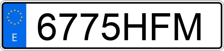 Numer rejestracyjny 6775HFM posiada SCANIA SERIE P Numer rejestracyjny 6775HFM posiada SCANIA SERIE P