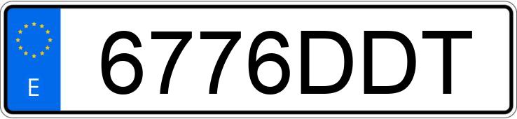 Numer rejestracyjny 6776DDT posiada NISSAN X-TRAIL