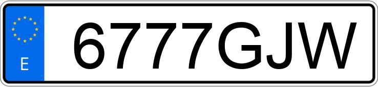 Numer rejestracyjny 6777GJW posiada MINI MINI