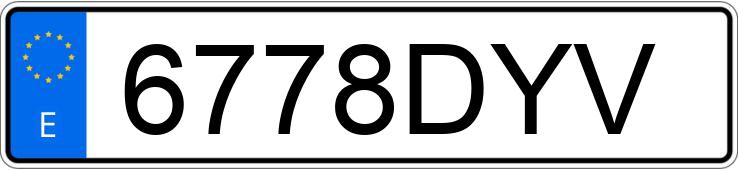 Numer rejestracyjny 6778DYV posiada BMW SERIE 3 Numer rejestracyjny 6778DYV posiada BMW SERIE 3