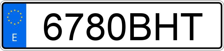 Numer rejestracyjny 6780BHT posiada FORD GALAXY Numer rejestracyjny 6780BHT posiada FORD GALAXY