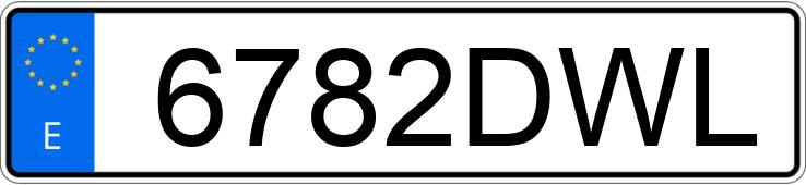 Numer rejestracyjny 6782DWL posiada PEUGEOT 206 Numer rejestracyjny 6782DWL posiada PEUGEOT 206