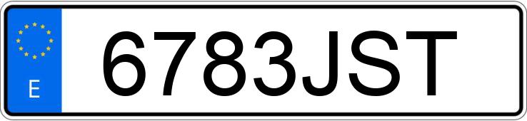 Numer rejestracyjny 6783JST posiada IVECO DAILY 35C14 3750 Numer rejestracyjny 6783JST posiada IVECO DAILY 35C14 3750