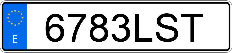 El número de registro 6783LST tiene OPEL INSIGNIA GRAND SPORT