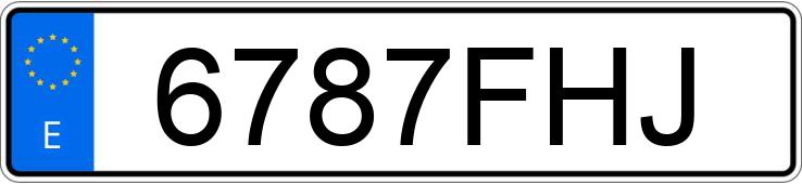 Numer rejestracyjny 6787FHJ posiada MITSUBISHI MONTERO Numer rejestracyjny 6787FHJ posiada MITSUBISHI MONTERO