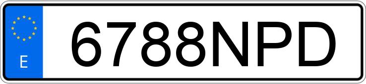 Numer rejestracyjny 6788NPD posiada BYD ATTO 2