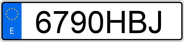 Numer rejestracyjny 6790HBJ posiada PEUGEOT 207 Numer rejestracyjny 6790HBJ posiada PEUGEOT 207