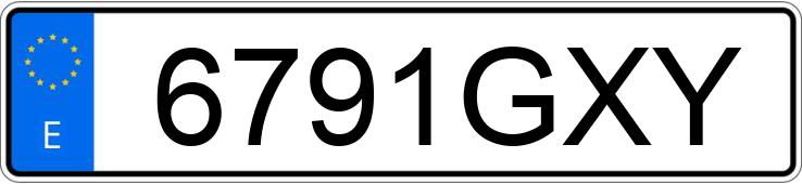 Numer rejestracyjny 6791GXY posiada MERCEDES C (204) 220 CDI B.E BLUE EFFICIENCY EDITION