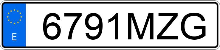 Numer rejestracyjny 6791MZG posiada AUDI A6