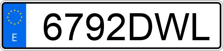 Numer rejestracyjny 6792DWL posiada RENAULT KANGOO Numer rejestracyjny 6792DWL posiada RENAULT KANGOO