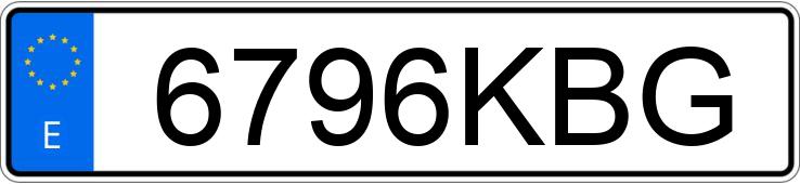 Mistrz parkowania w pojeździe o numerach 6796KBG Mistrz parkowania w pojeździe o numerach 6796KBG