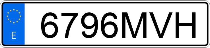 Numer rejestracyjny 6796MVH posiada AUDI Q3 SPORTBACK Numer rejestracyjny 6796MVH posiada AUDI Q3 SPORTBACK