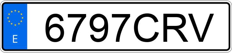 Numer rejestracyjny 6797CRV posiada FORD FOCUS Numer rejestracyjny 6797CRV posiada FORD FOCUS