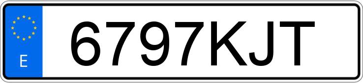Numer rejestracyjny 6797KJT posiada HONDA CBF 125 Numer rejestracyjny 6797KJT posiada HONDA CBF 125