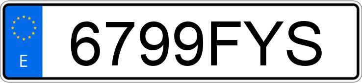 Numer rejestracyjny 6799FYS posiada HONDA ACCORD Numer rejestracyjny 6799FYS posiada HONDA ACCORD